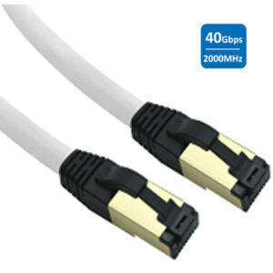 Cat.8.1 S-FTP (PIMF) Patch Cord 2000Mhz - Grey