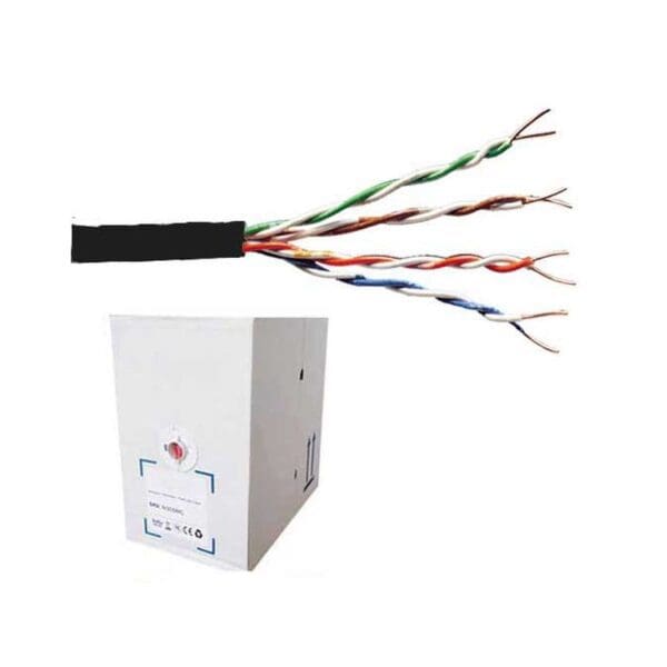 CAT.5e F-UTP PE EXTERNAL GRADE INSTALLATION CABLE (305M BOX)