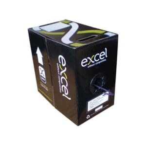 EXCEL CAT.6 UTP SOLID INSTALLATION CABLE - LSZH/B2ca 305M
