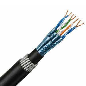 Cat.6A U-FTP Steel Wire Armoured External Cable - 100M