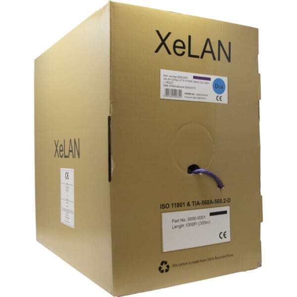 XELAN CAT.6A U-FTP SOLID INSTALLATION CABLE - Dca 305M