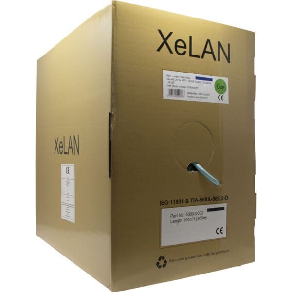 XELAN CAT.6A U-FTP SOLID INSTALLATION CABLE - Cca 305M