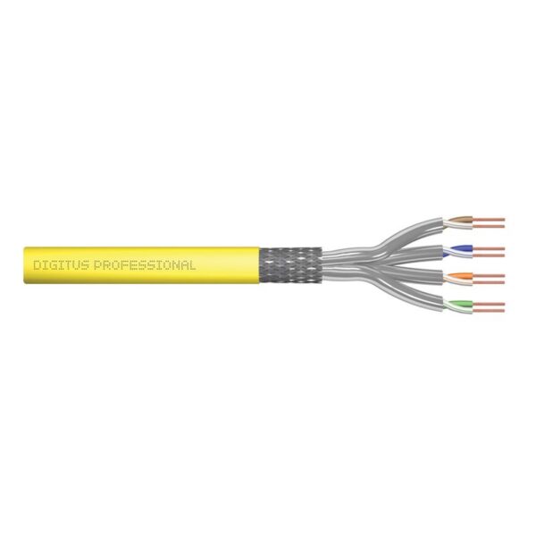 DIGITUS CAT.7A S-FTP INSTALLATION CABLE - LSZH/Dca (100M)