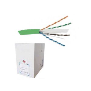 Cat.6 UTP Stranded Patch Cable LSZH (305M Box) - Green
