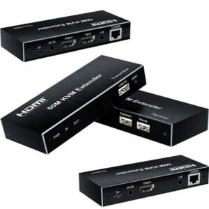 60M KVM OVER CAT.5e/6 EXTENDER - HDMI 1.4 & USB