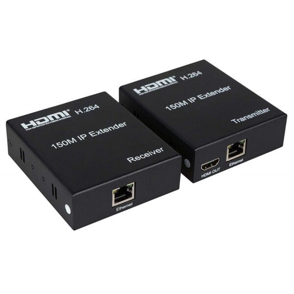HDMI EXTENDER OVER CAT.5e & IP + IR - 1080p / 60Hz