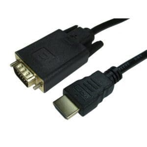 2M HDMI TO VGA  ADAPTOR CABLE - M-M