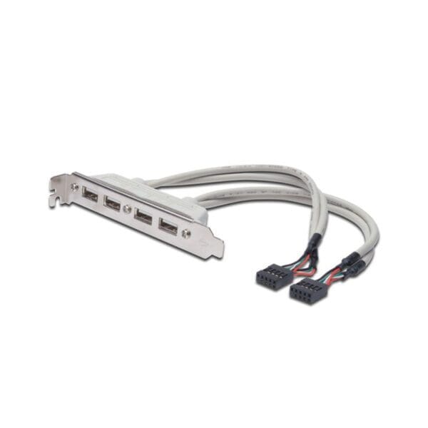 4 PORT USB 2.0 SLOT BRACKET CABLE