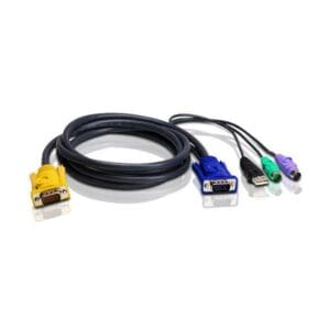 2M KVM OCTOPUS CABLE - USB/PS2 & VGA P-P