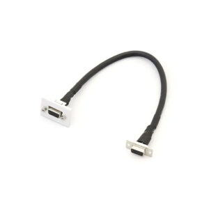 WHITE 300MM VGA LAUNCH LEAD (F/M TO F/M CONNECTOR)