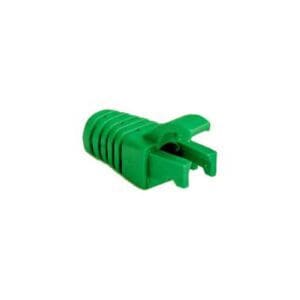 RJ45 CABLE BOOT WITH LATCH PROTECTOR - GREEN