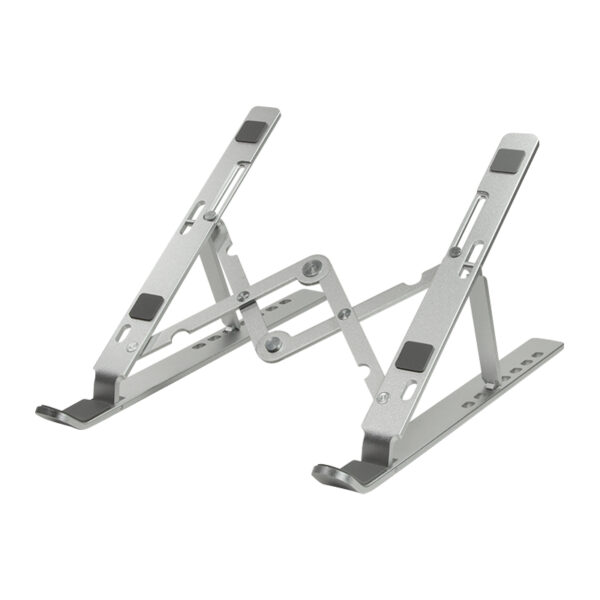 LOGILINK FOLDABLE ALUMINIUM NOTEBOOK STAND - SILVER