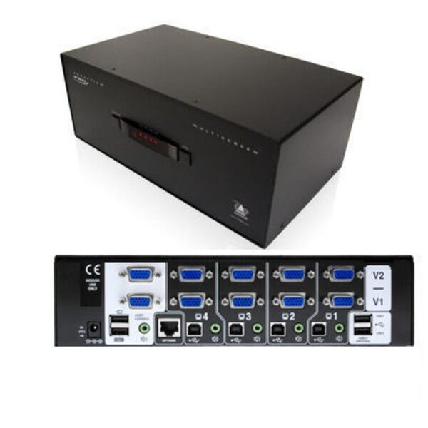 AV4PRO-VGA-DUAL - AdderView Dual VGA KVM Switch