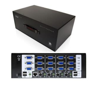 AV4PRO-VGA-TRIPLE - AdderView  4 Port Triple Head Switch