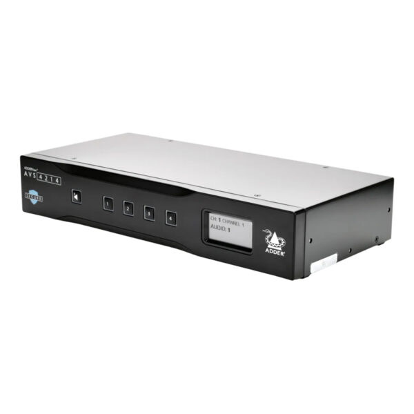 AVS-4214 - ADDERView Secure 4 port DP-HDMI switch