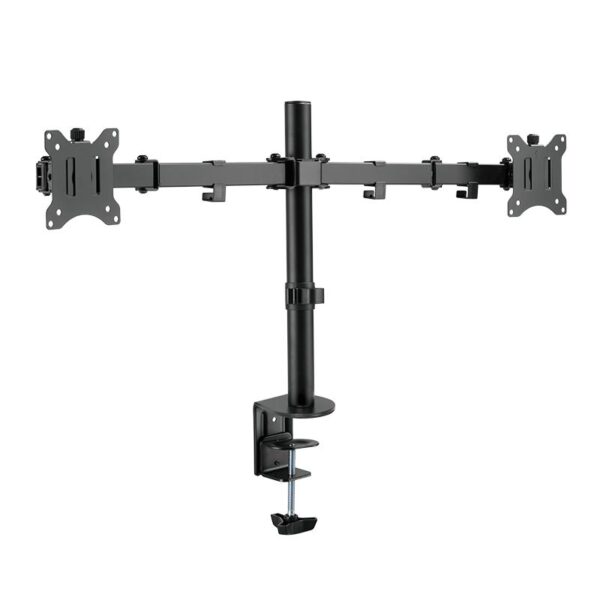 DUAL MONITOR MOUNT - 17-32 INCH WITH 360 VESA PLATE