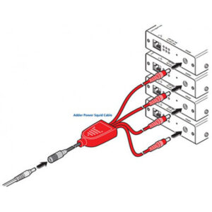 CAB-XSERIES-4WAY-PWR - 2.5mm plug to Quad-Spider