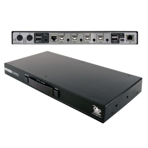 ADDER 4 PORT PRO COMMAND & CONTROL K/M SWITCH