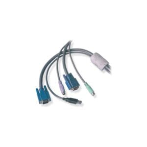 KVM Interface Cable USB & VGA - PS-2  & VGA 10m