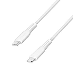 LOGILINK 0.5M USB 2.0 Type-C 60W Cable - White