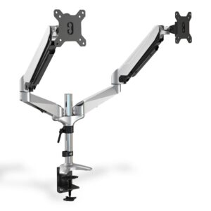 DIGITUS DUAL DESKTOP MONITOR MOUNT + GAS SPRING & CLAMP