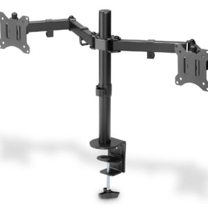 DIGITUS UNIVERSAL DUAL MONITOR CLAMP MOUNT