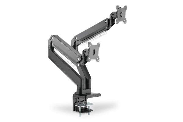 DIGITUS DUAL MONITOR MOUNT + GAS SPRING & CLAMP MOUNT