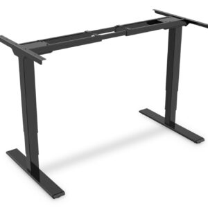 DIGITUS Height Adjustable Table Frame - 3 Levels - Black