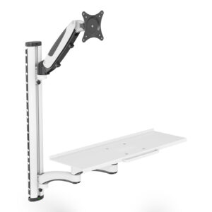 DIGITUS WALL MOUNT WORKSTATION - MON/ KB / MSE - 32in / 8Kg