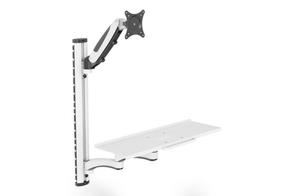 DIGITUS WALL MOUNT WORKSTATION - MON/ KB / MSE - 32in / 8Kg