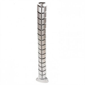 SILVER 2-COMPARTMENT SPINE (SLINKY) WITH WEIGHTED BASE