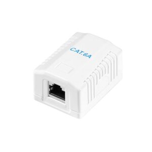 LOGILINK Cat.6A Surface Mounted RJ45 Box - Shielded