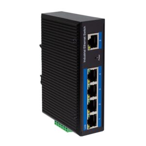 LOGILINK  5-Port Industrial Gigabit Ethernet PoE Switch