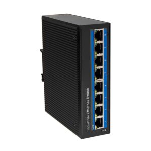 8 PORT INDUSTRIAL GIGABIT ETHERNET SWITCH - DIN MOUNTED