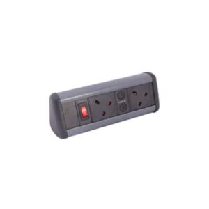 P-PACK DESK POWER UNITS - BLACK/GREY