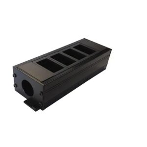 Under Desk 4x 6C Data C/Os - No Power - 25mm Gland Hole