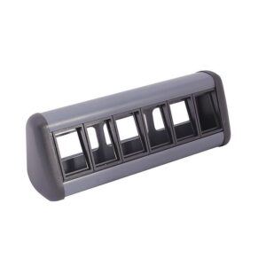 P-PACK Desk Black/Grey 6x 6C Data Cut-Outs Only