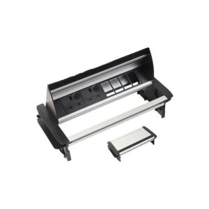 PD In-Desk 2x 5A Skts - 4 x 6C - Desk Cut-Out 132x280mm