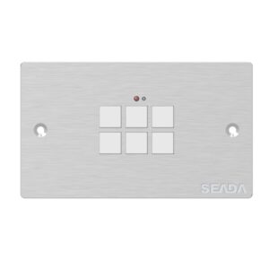 6 Button Control Panel With Ethernet And RS232 Control