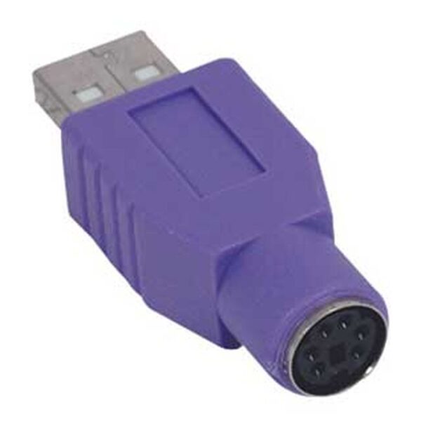 VSA92 - PS2 to USB keyboard adaptor (purple) for iPEPS